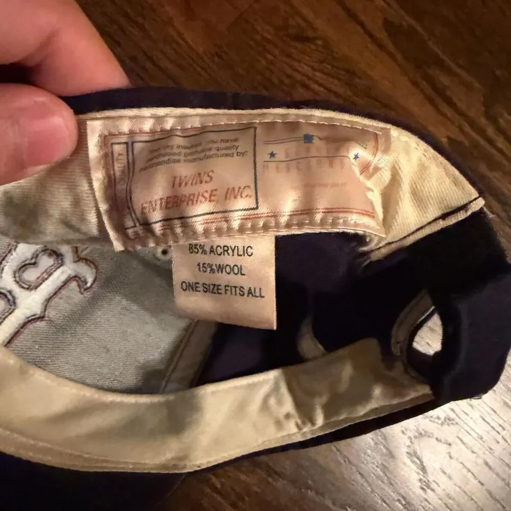 Twins-enterprise Men's Navy and Blue Hat